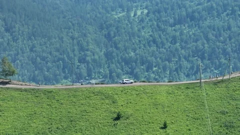 Green Mountains Of Altai Stock Footage 259698757