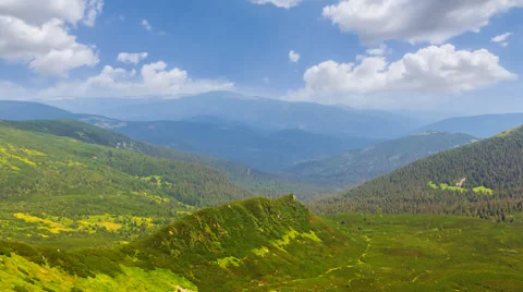 Green mountains Stock Footage 57324433
