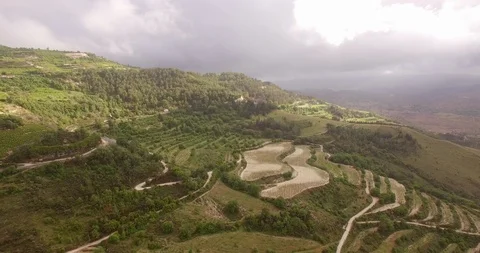 Green mountains Stock Footage 90750667