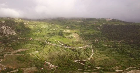 Green mountains Stock Footage 90750838