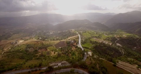 Green mountains Stock Footage 90753375