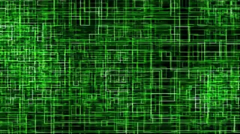 Green moving grid - abstract background Stock Footage 40431409