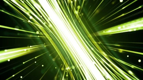 Green Moving Space Streaks Stock-Footage 78594400