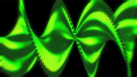 Green moving spirals of molecules and dna medical and scientific swirling and 스톡 일러스트