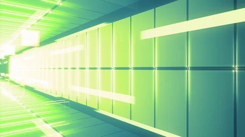 Green Moving Streaks Stock Footage 91055995