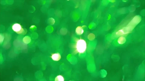 Green multicolor blurred lights. Abstract Christmas background Stock Footage 69033997