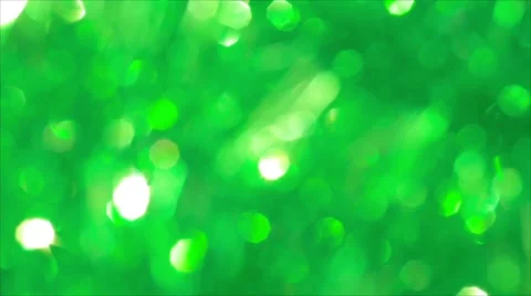 Green multicolor blurred lights. Abstract Christmas background Stock Footage 69034032