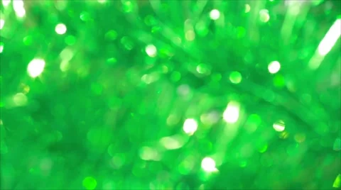 Green multicolor blurred lights. Abstract Christmas background Stock Footage 69034067