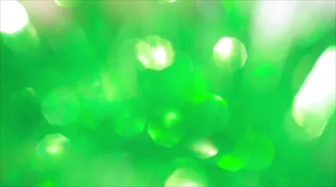 Green multicolor blurred lights. Abstract Christmas background Stock Footage 69034218