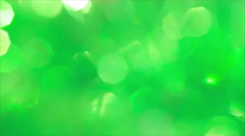 Green multicolor blurred lights. Abstract Christmas background Stock Footage 69034332