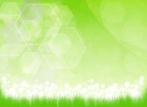 Green natural background Stock Illustration