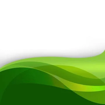 Green nature abstract background Stock Illustration