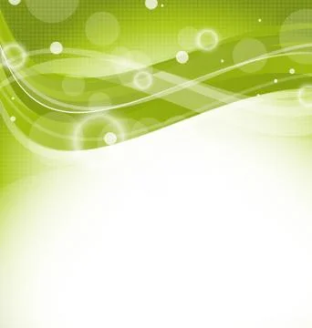 Green nature background, design template Stock Illustration