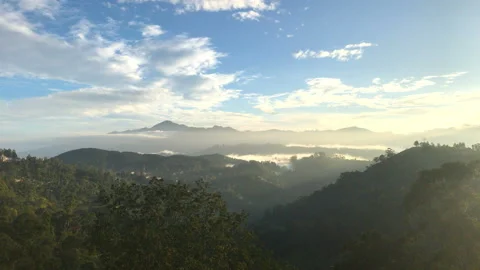 Green Nature Mountains View Stock Footage 86771626