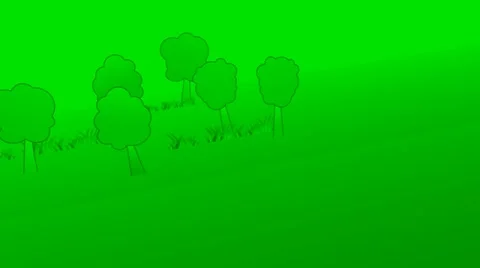 Green nature scene 스톡 동영상 10880411