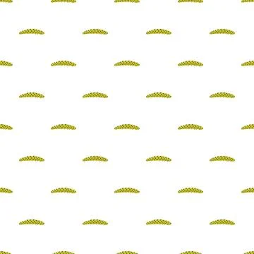 Green nature seamless pattern repeating horizontally and vertically Illustrazione stock