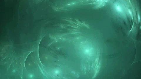 Green nebula pattern abstract motion background Stock-Footage 91147774