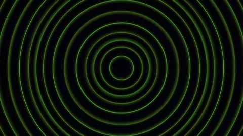 Green neon circle motion background with vibrant light and subtle movement 스톡 동영상 347962127