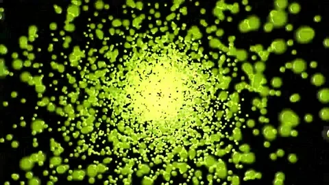Green neon Stock Footage 134262886