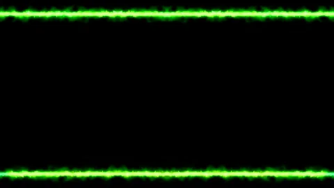 Green Neon Frame Stock Footage 284394889