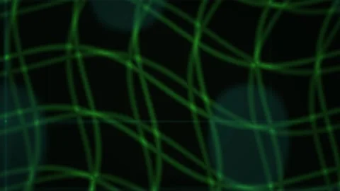 Green neon grid pattern background texture. Stock Footage 340033940