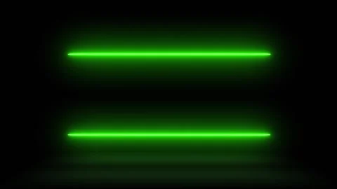 Green neon lines reframing area for text title, logo or intro Stock-Footage 283991570