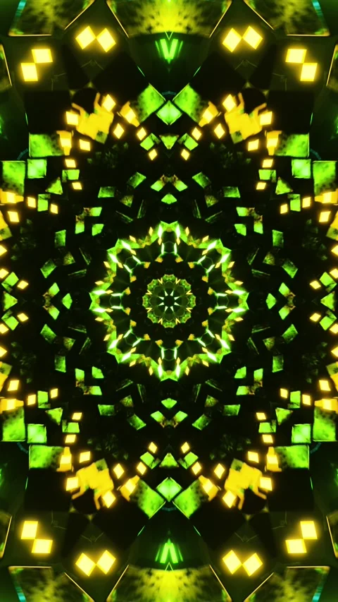 Green Neon Motion Background Vj Loop. Vertical looped video Stock-Footage 226374048