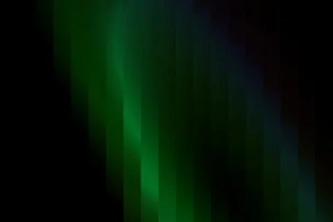 Green Neon Ribbed Gradient Ripple Reflection Background Stock Illustration