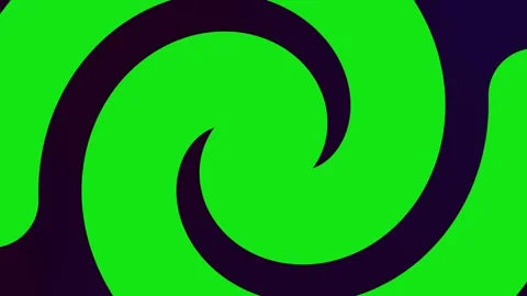 Green Neon Wave Line Abstract Background Design Stock Footage 332526318