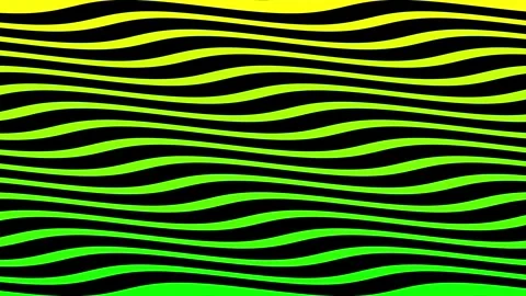 Green Neon Wavy Pattern Background Animation Stock Footage 308982336