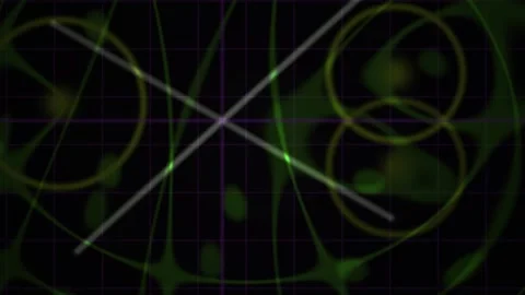 Green Network Grid Animation with Glowing Nodes and Crossing Lines for Tech.. 스톡 동영상 343722141