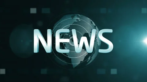 Green news generic  background Stock Footage 37923072