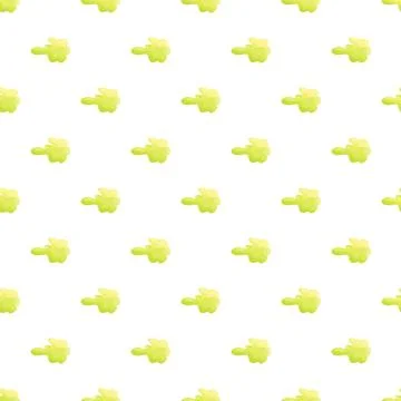 Green odor cloud pattern on white background イラスト素材