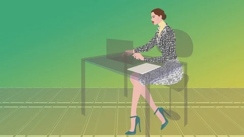 GREEN OFFICE Stock Footage 120099030