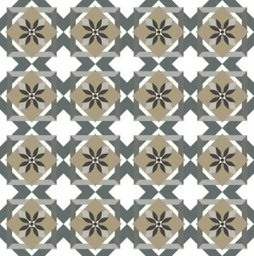 Green Olive leaves pattern Stock Illustration