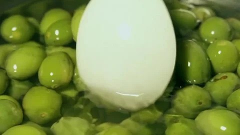 Green Olives Stock Footage 308228569