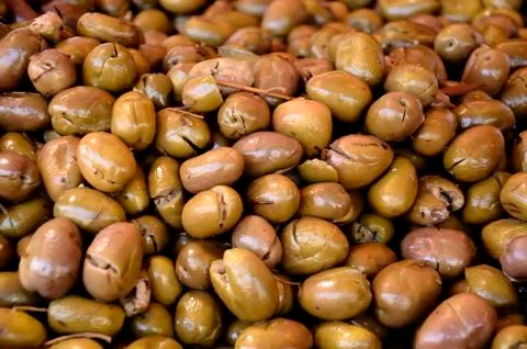 Green olives Stock Photos