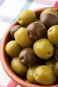 Green olives Фото