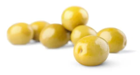 Green olives Foto stock