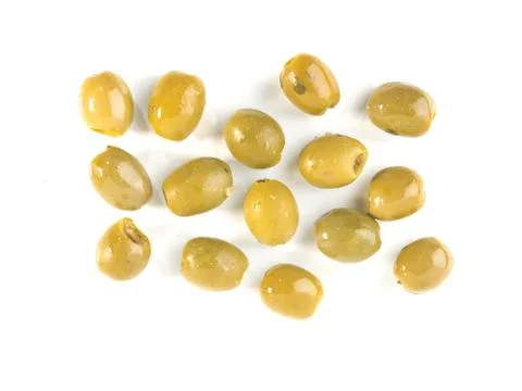Green olives Foto stock
