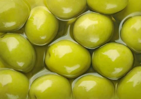 Green olives Stock Photos