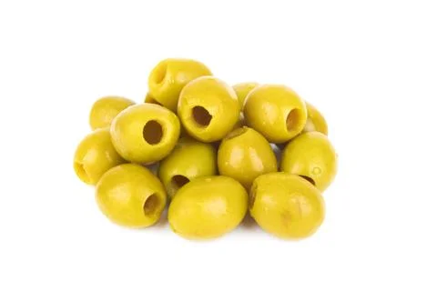 Green olives Stock Photos
