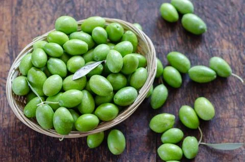 Green olives Stock Photos