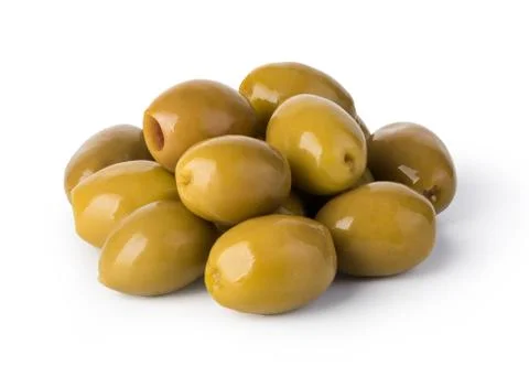 Green olives Stock Photos