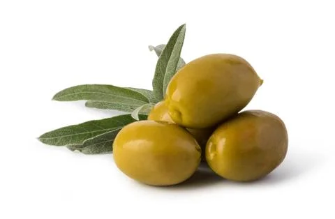 Green olives Stock Photos