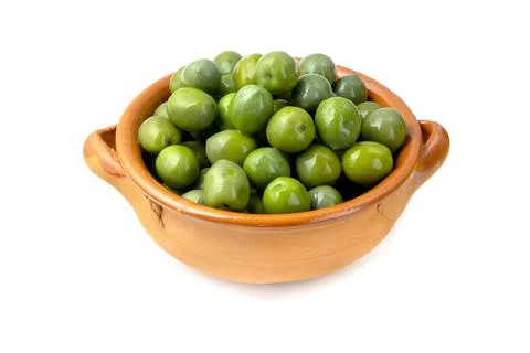 Green olives Stock Photos