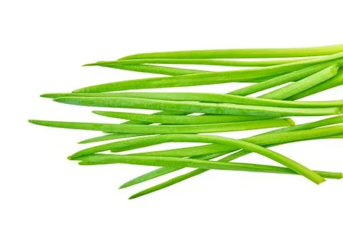 Green onion with clipping path Stock Photos