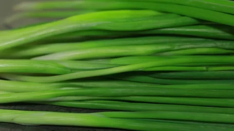 Green onion Stock Footage 139136920