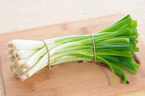 Green onion Stock Photos