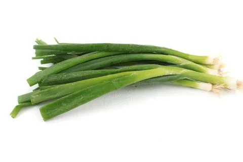 Green onions Stock Photos